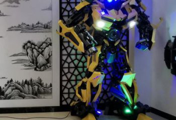 廣場機器人雕塑