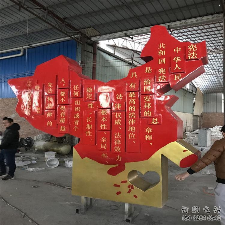地圖雕塑制作，陸地?cái)[件，不銹鋼地圖雕塑制造廠家