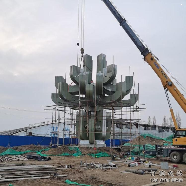 蓮花雕塑選用，鍛造工藝，幾何蓮花雕塑標(biāo)準(zhǔn)廠家