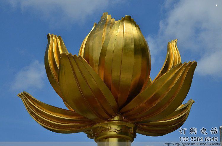 蓮花雕塑指用，多彩藝術(shù)，銅蓮花雕塑制造廠家
