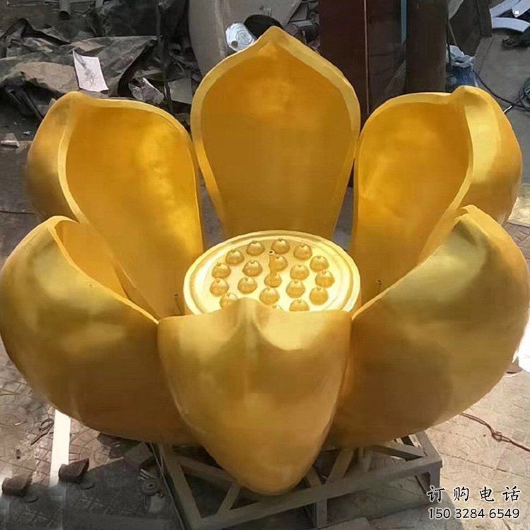 蓮花雕塑預(yù)定，美陳雕塑，景觀銅蓮花雕塑選用