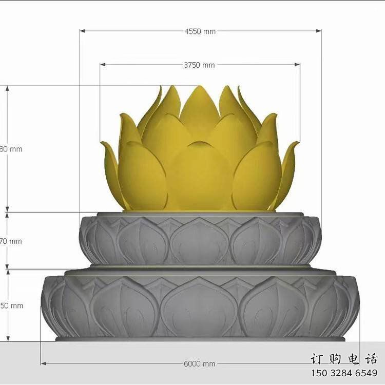現(xiàn)代臥蓮雕塑制作，景區(qū)案例，不銹鋼臥蓮雕塑定做廠家