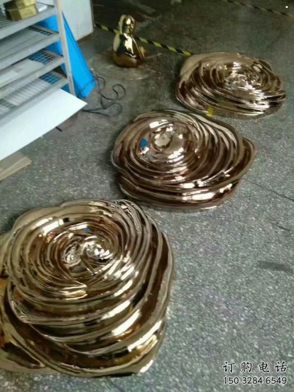 玫瑰花雕塑服務(wù)商，金屬構(gòu)件，金屬電鍍玫瑰花雕塑定價