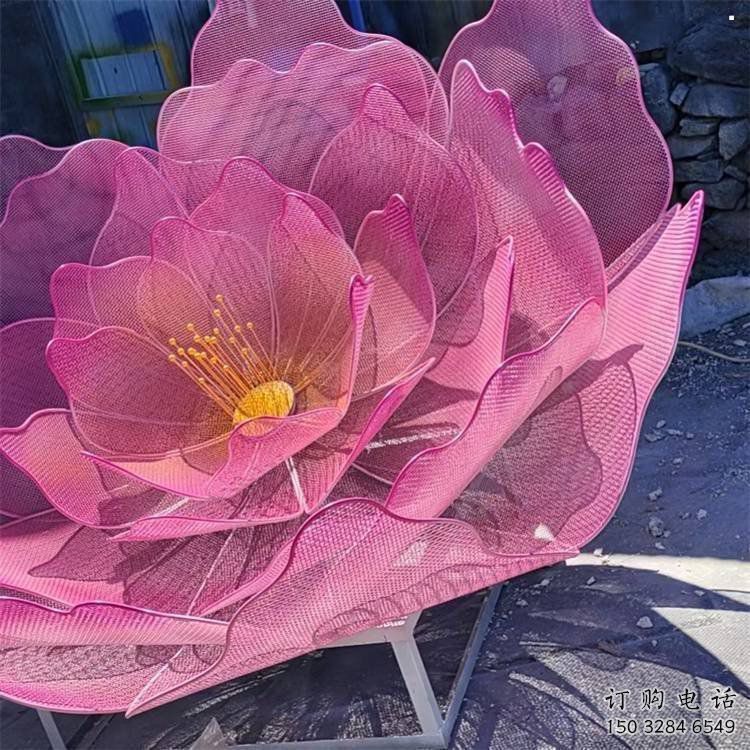 戶(hù)外玫瑰花雕塑精選，美陳雕塑，仿真鏤空玫瑰花雕塑供給