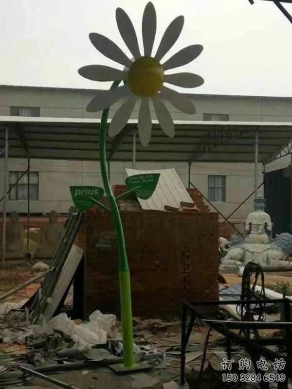彩繪太陽(yáng)花雕塑生產(chǎn)，景區(qū)案例，彩繪太陽(yáng)花雕塑優(yōu)選