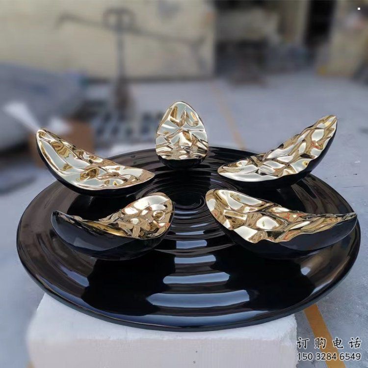 花瓣雕塑制作廠家，城市雕塑，不銹鋼花瓣雕塑生產(chǎn)