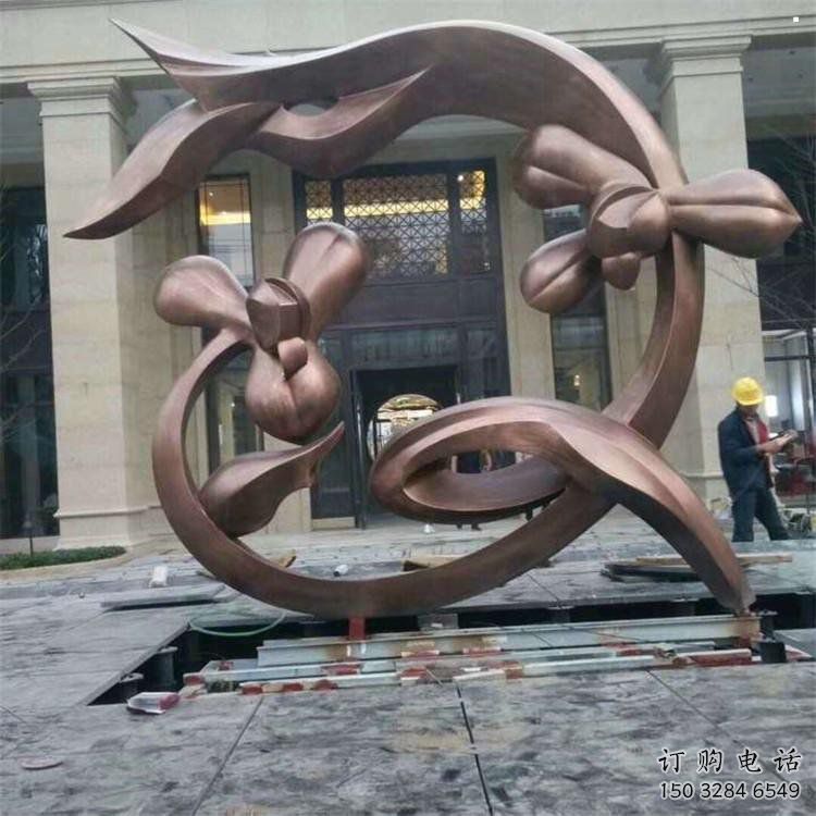 花朵雕塑精選，公園小品，郁金香花朵雕塑廠家精品