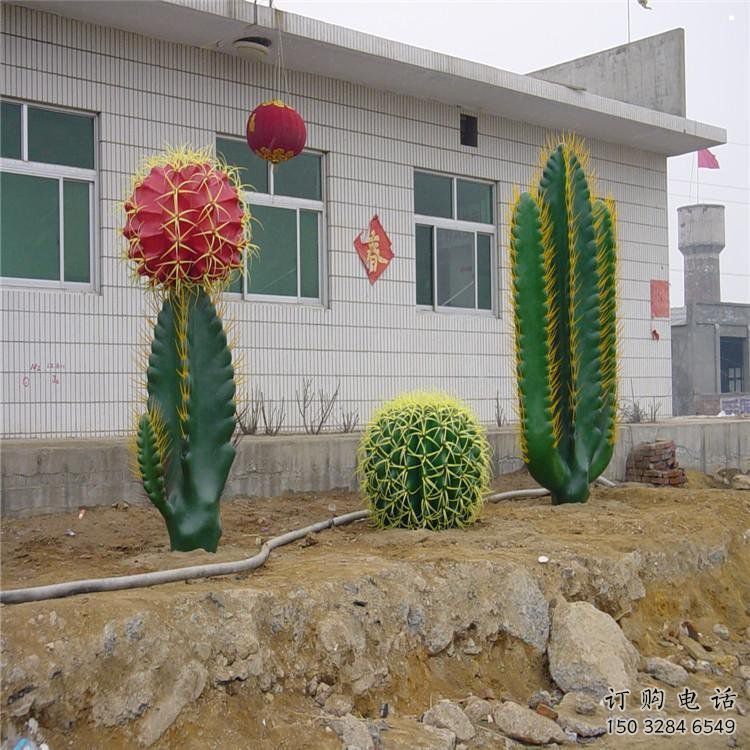 仙人棒雕塑精選，公園雕塑，仿真仙人棒雕塑廠家