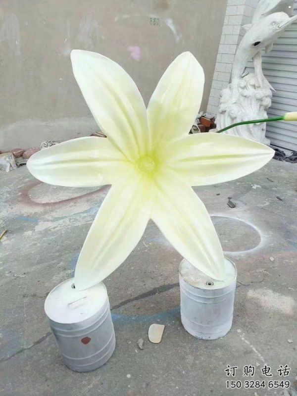 蘭花雕塑 蘭花雕塑