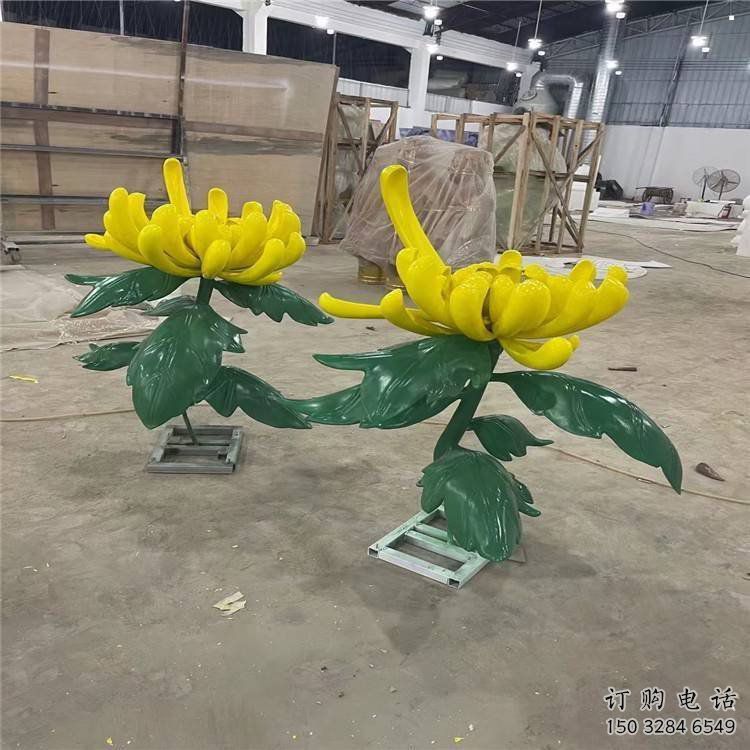 菊花雕塑觀賞型，街景小品，菊花雕塑常用