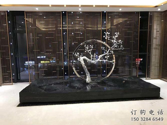 園林梅花雕塑預(yù)定，城區(qū)小品，民俗梅花雕塑制造商