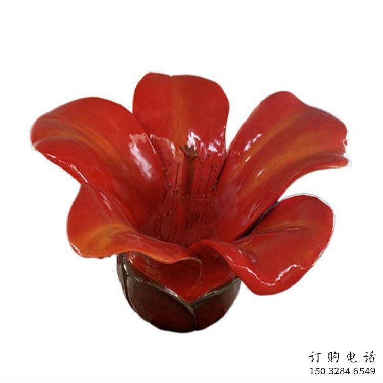 木棉花雕塑通用，街道標識，烤漆木棉花雕塑承接