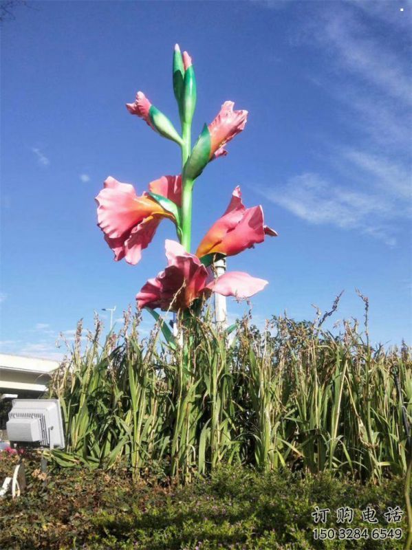 木棉花雕塑提供，美陳雕塑，木棉花雕塑制作承接