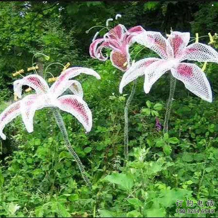 山茶花雕塑精選，中式工藝，鏤空山茶花雕塑廠家