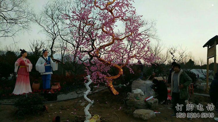 櫻花雕塑選用，鍛造工藝，不銹鋼櫻花雕塑標(biāo)準(zhǔn)廠家