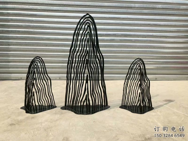 景區(qū)假山雕塑，歐式雕塑，鐵藝材質(zhì)