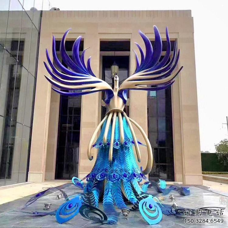 孔雀雕塑制造商，景觀雕塑，不銹鋼孔雀雕塑訂做廠家
