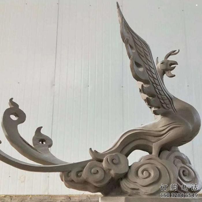 景觀孔雀雕塑制作，標(biāo)識(shí)雕塑，銅孔雀雕塑生產(chǎn)