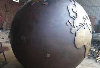 地圖雕塑訂做，街景小品，戶外地圖雕塑制作廠家