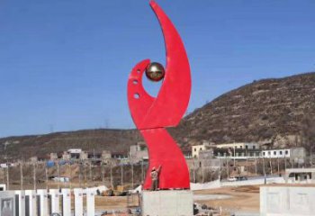 鳳凰雕塑通用，街頭雕塑，幾何抽象鳳凰雕塑標(biāo)準(zhǔn)廠家