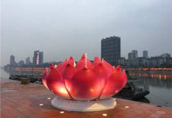 蓮花雕塑選用，透雕系列，現(xiàn)代蓮花噴泉雕塑優(yōu)價(jià)