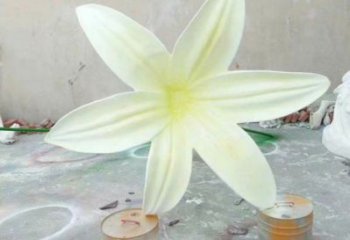 蘭花雕塑承接，鍛造工藝，蘭花花朵雕塑訂做廠家