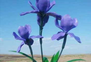 蘭花雕塑通用，戶外雕塑，不銹鋼蘭花雕塑廠家