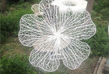 梨花雕塑定價，拉絲工藝，不銹鋼梨花雕塑制作廠家