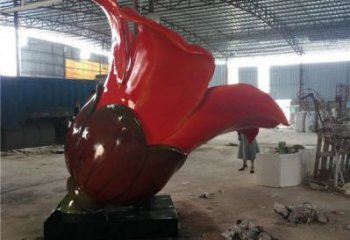木棉花雕塑供應(yīng)，城區(qū)小品，大型木棉花雕塑制造商