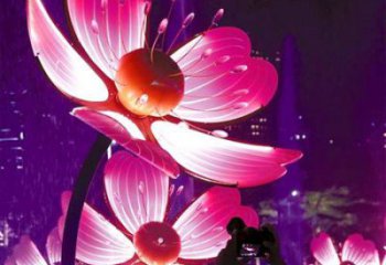 桃花雕塑供求，景區(qū)案例，仿真桃花雕塑廠家