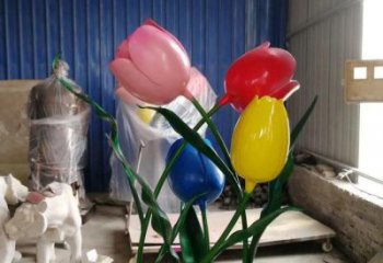 郁金香雕塑廠(chǎng)家，中式工藝，不銹鋼郁金香雕塑精選