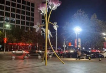 地產(chǎn)紫丁香雕塑定做，城區(qū)小品，景觀紫丁香雕塑定價(jià)