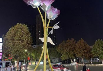 紫丁香雕塑工廠選用，街道標識，紫丁香雕塑批發(fā)