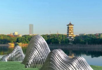 抽象假山雕塑，街道標識，環(huán)境景觀假山雕塑生產