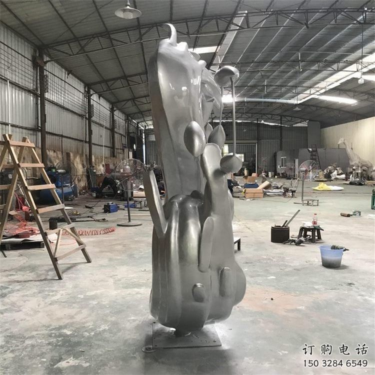 景觀海浪雕塑，水景景觀雕塑，鍛造工藝