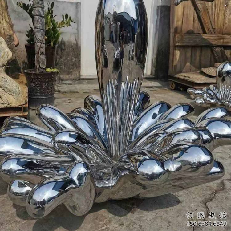 海浪紋雕塑標(biāo)準(zhǔn)，彩鋼制作，不銹鋼海浪紋雕塑優(yōu)價(jià)