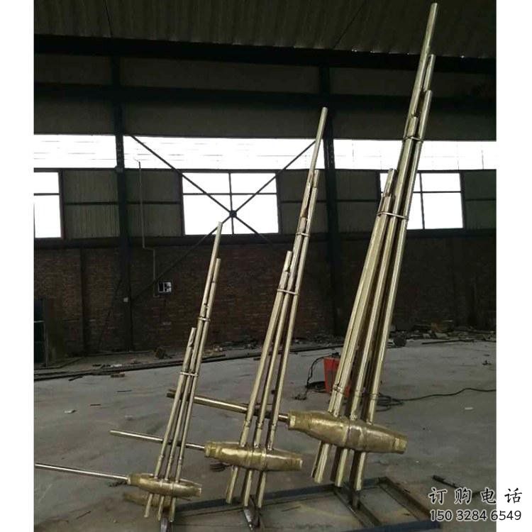 二胡雕塑選定，園林裝飾，大型不銹鋼二胡雕塑公司