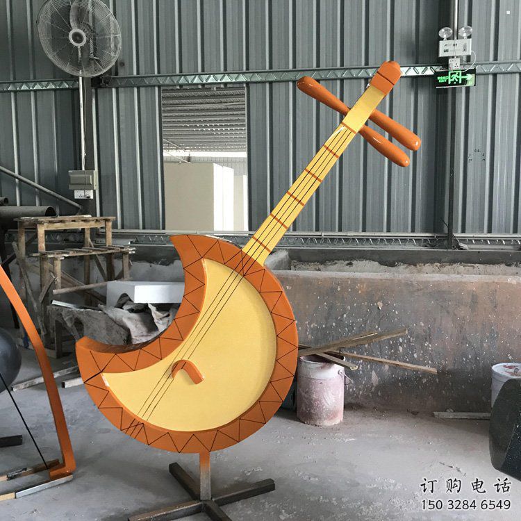 二胡雕塑通用，陸地擺件，不銹鋼二胡雕塑制作優(yōu)選