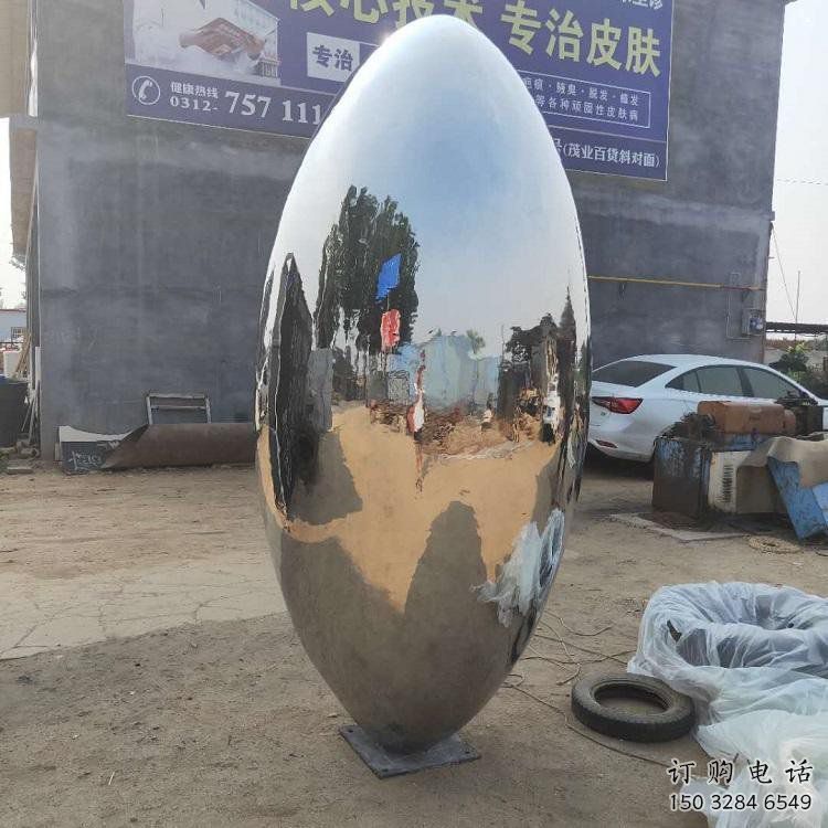 鏡面球雕塑精品，圓雕體系，不銹鋼球雕塑選定