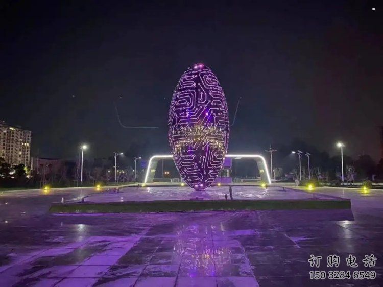 燈光球雕塑生產(chǎn)，戶外擺放，不銹鋼燈光球雕塑精選