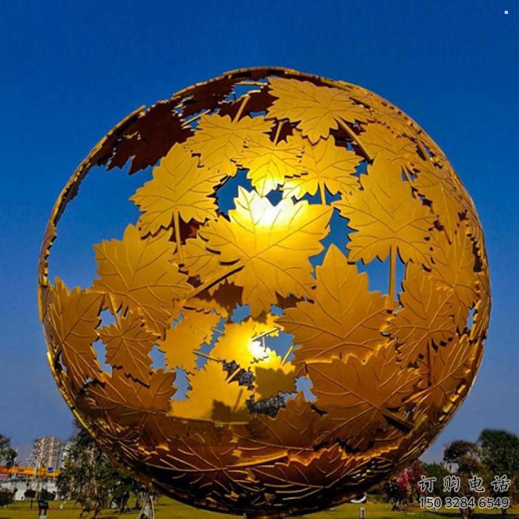 花球雕塑方案，景區(qū)雕塑，不銹鋼花球雕塑精選