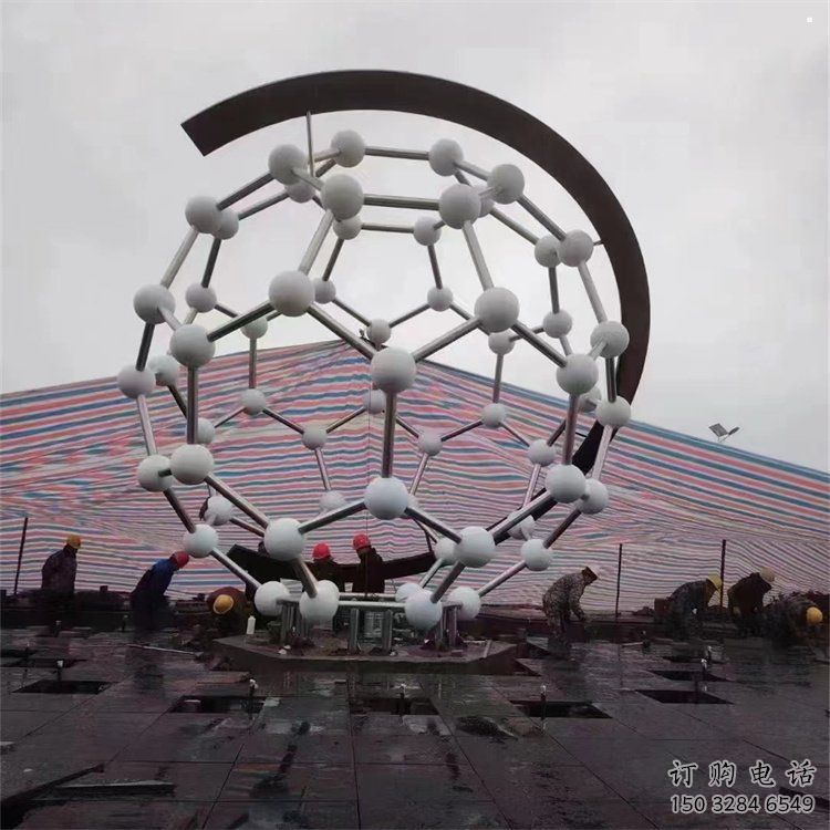 星球雕塑指用，多彩藝術(shù)，不銹鋼星球雕塑廠家