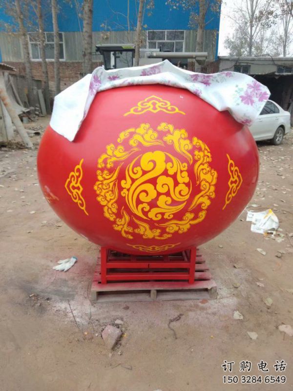 圓球雕塑定做，多彩藝術(shù)，烤漆圓球雕塑廠家選用