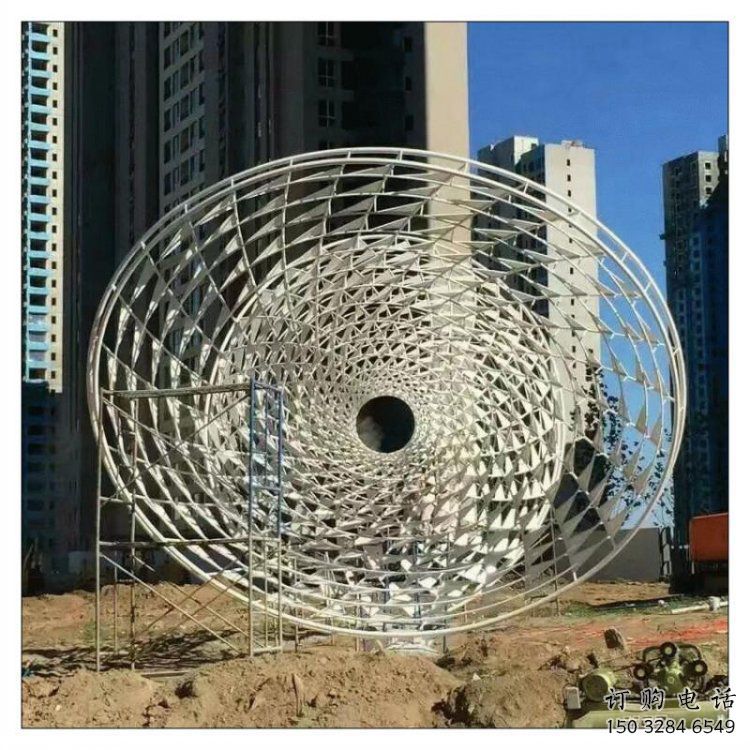 花瓶雕塑常用，鋼管組合，景觀鏤空花瓶雕塑定價