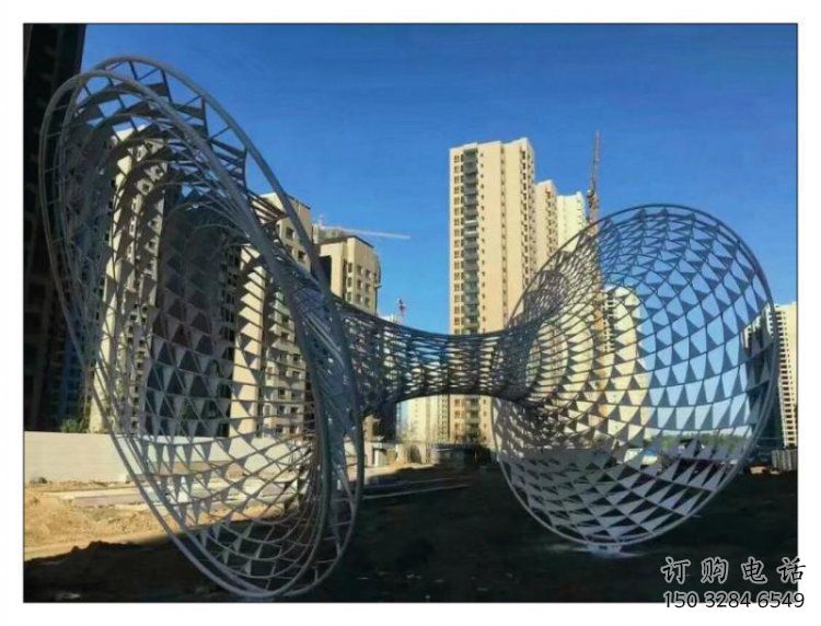 建筑花瓶雕塑制造商，城區(qū)小品，鏤空花瓶雕塑制作廠家