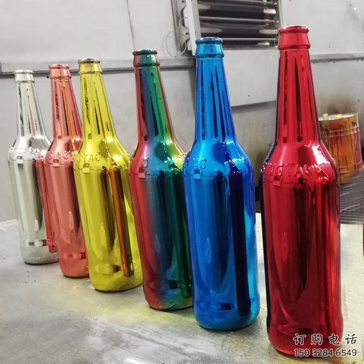 啤酒瓶雕塑供給，景區(qū)雕塑，玻璃鋼啤酒瓶雕塑優(yōu)選