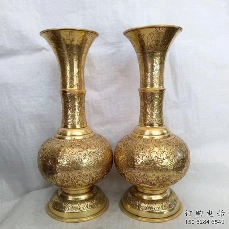 花瓶雕塑選定，拉絲工藝，景觀銅花瓶雕塑預定