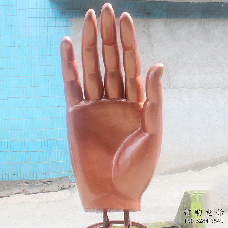 佛手雕塑供應，地標擺件，不銹鋼佛手雕塑制造廠家