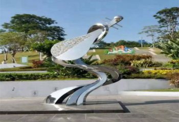 提琴雕塑制作，公園小品，不銹鋼提琴雕塑優(yōu)選