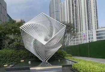 魔方雕塑制作供需，景區(qū)案例，字體魔方雕塑供給
